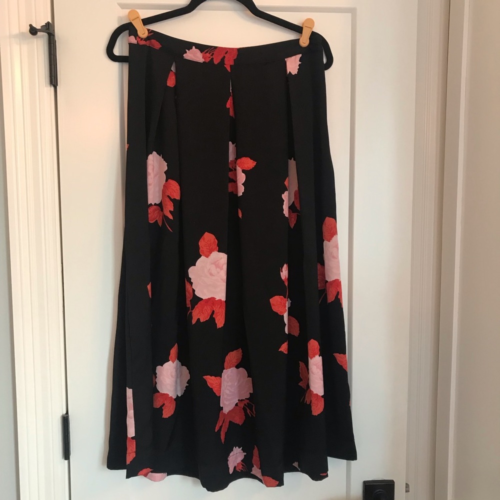 Floral Midi Skirt